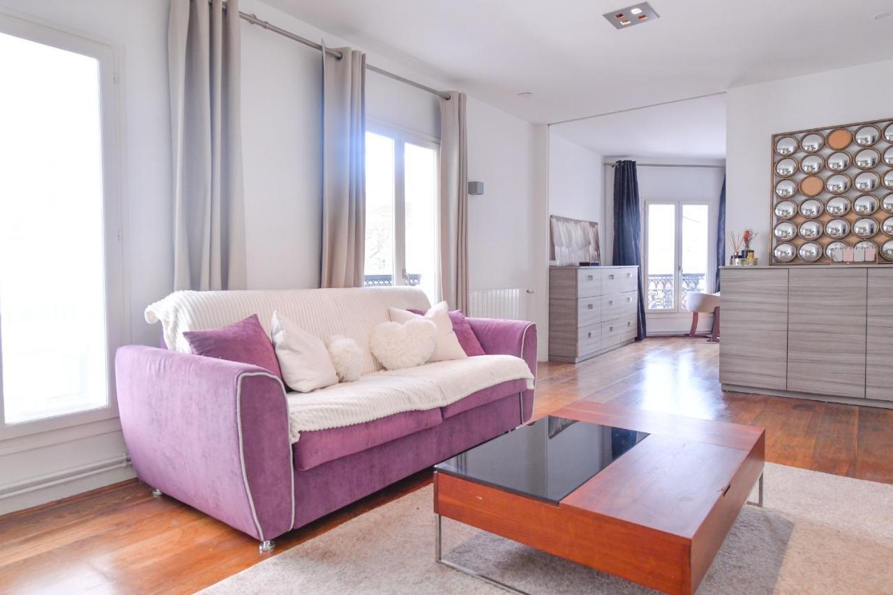 Loft Lumineux Hyper Centre Vincennes Rer A 5 Min - Parking Gratuit Apartment Exterior photo