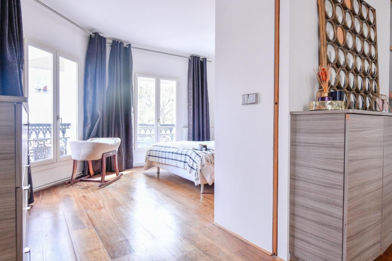 Loft Lumineux Hyper Centre Vincennes Rer A 5 Min - Parking Gratuit Apartment Exterior photo