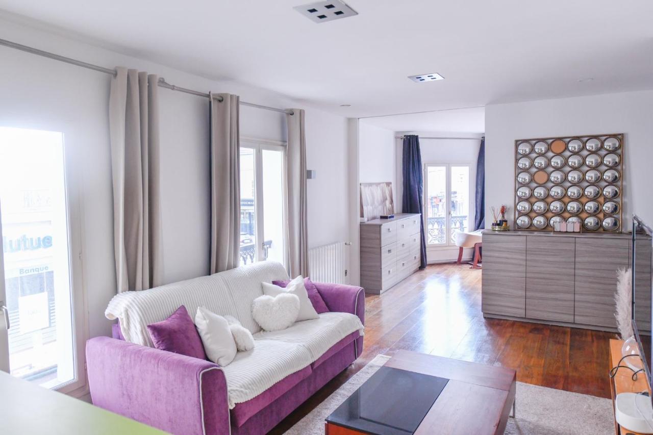 Loft Lumineux Hyper Centre Vincennes Rer A 5 Min - Parking Gratuit Apartment Exterior photo