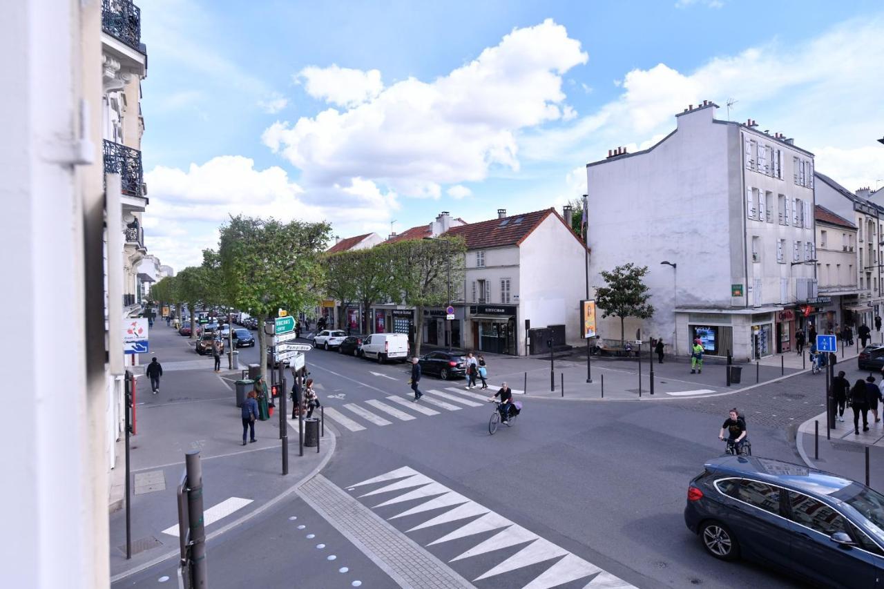 Loft Lumineux Hyper Centre Vincennes Rer A 5 Min - Parking Gratuit Apartment Exterior photo