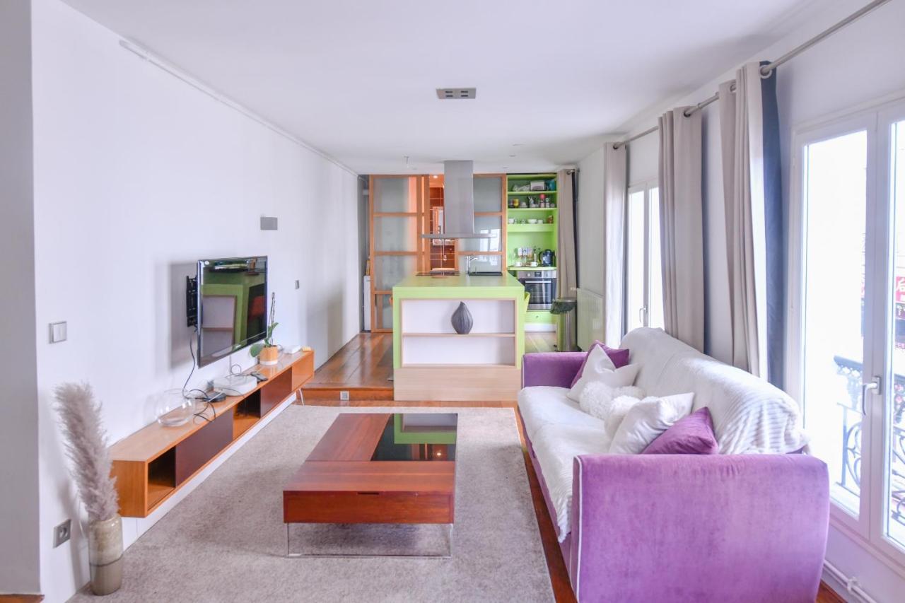 Loft Lumineux Hyper Centre Vincennes Rer A 5 Min - Parking Gratuit Apartment Exterior photo